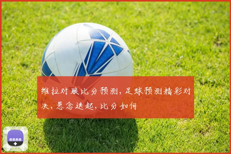维拉对狼比分预测,足球预测精彩对决,悬念迭起,比分如何